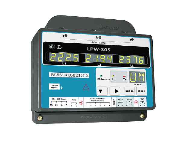 Измеритель качества электроэнергии LPW-305